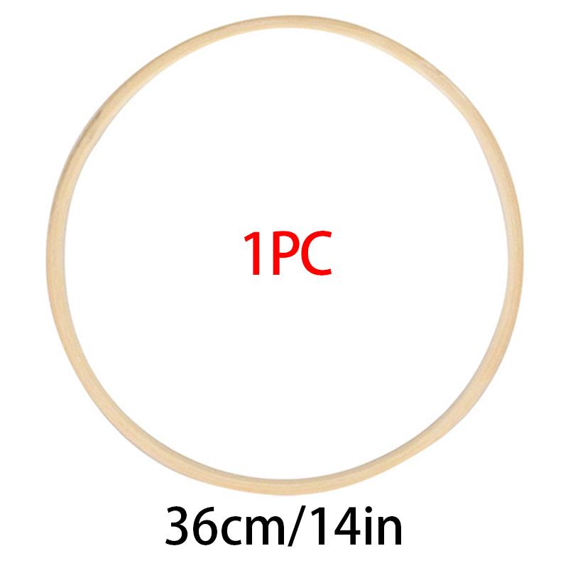 1/10PCS Wedding Accessories DIY Decoration Wall Decor Bamboo Circle Wedding Decor