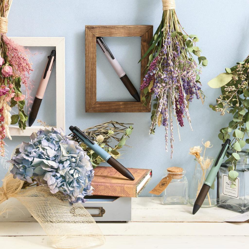 Ручка-карандаш Mitsubishi Jet Stream Inside Pure Malt Limited Dry Lavender MSXE5200505DL многофункциональная 4&1 0,5