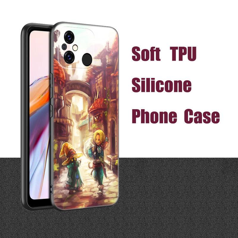 Game Final Fantasy Black Silicone Phone Case For Xiaomi Redmi 7A 8A 9A 10A 11A 9C 10C 12C 13C 11 Prime A1 A2 + 12 4G Note 9T 12R