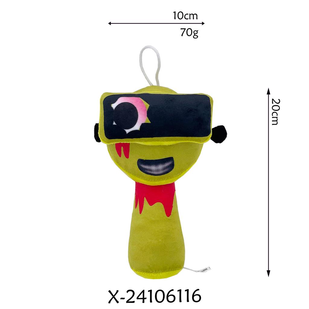 Sprunki Мягкие игрушки Sprunki Incredibox Мягкая кукла Певцы Орен Венда Игра Мультфильм Мягкая подушка Дети День рождения Рождественские подарки