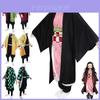 Костюм для косплея Slayer Kimetsu No Yaiba Камадо Нэдзуко с изысканным мастерством и дышащей тканью**