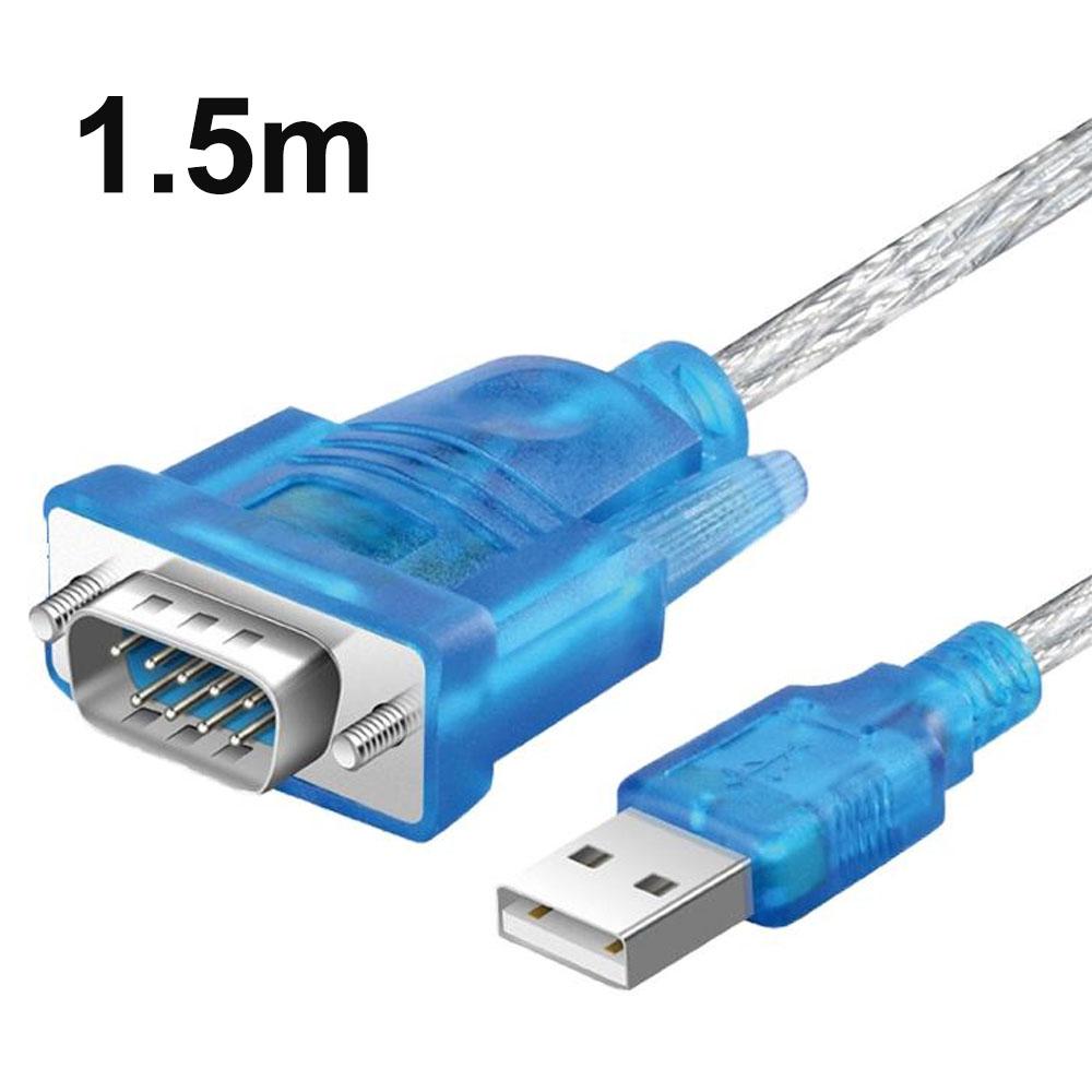 10 шт. USB 2.0 на RS232 DB9 9-контактный Male & Female Отдельный последовательный кабель-конвертер Шнур COM-порта Для Windows 98/2000/7/8/10 Настольный ноутбук ПК Компьютер