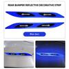 Car Reflective Stickers Anti-Scratch Safety Warning Sticker Exterior Decorative Accessories For Hyundai Genesis N-LINE I10 I20 XX1