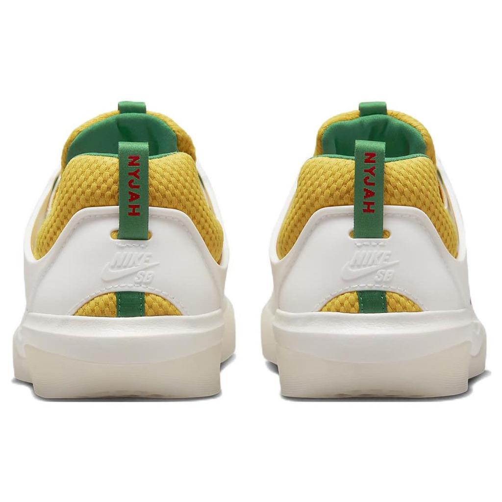 Nike Zoom Кроссовки унисекс Nyjah 3 Premium SB Rastafarian White Summit-White Tour-Yellow DO9403-100