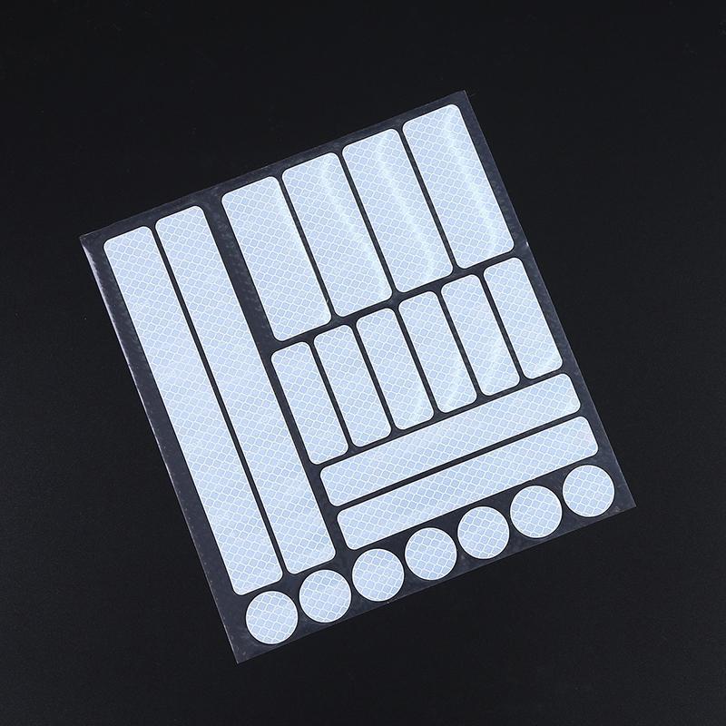 Авто светоотражающие наклейки мотоцикл велосипедный отражатель обод колеса велосипеда ночное предупреждение безопасности светоотражающая пленка наклейка украшение