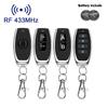 Универсальный Пульт Дистанционного Управления 433 МГц, 4-канальный, для Гаражных Ворот, Открыватель Ворот, Дубликатор Пульта, Клонирование Кода, Автомобильный Ключ, Фиксированный Код