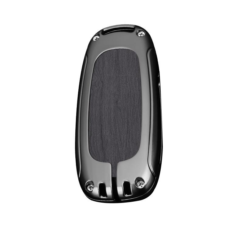 Чехол для ключа L9/L8/L7MAX: Премиальный металлический корпус, защита на одну пряжку для мужских ключей от машины