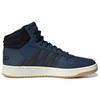 Adidas Мужские кроссовки Hoops 2.0 Mid Crew Navy Gum Blue Core-Black GZ7939