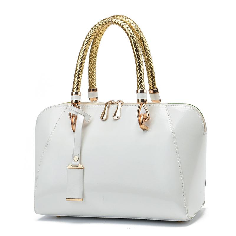 Женские сумки Сумки из лакированной кожи Модные сумки Женские сумки Сумки-мессенджеры большой вместимости на одно плечо