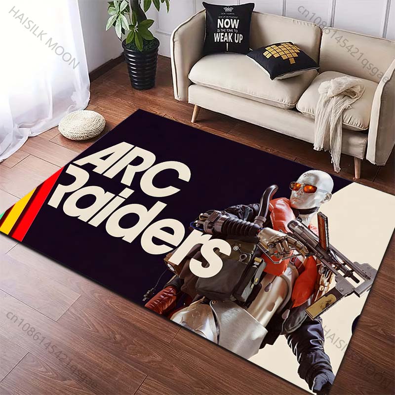 Ковер с узором Arc R-aiders для любителей игр, для гостиной, спальни, дивана, домашнего декора, нескользящий коврик, роскошный подарок