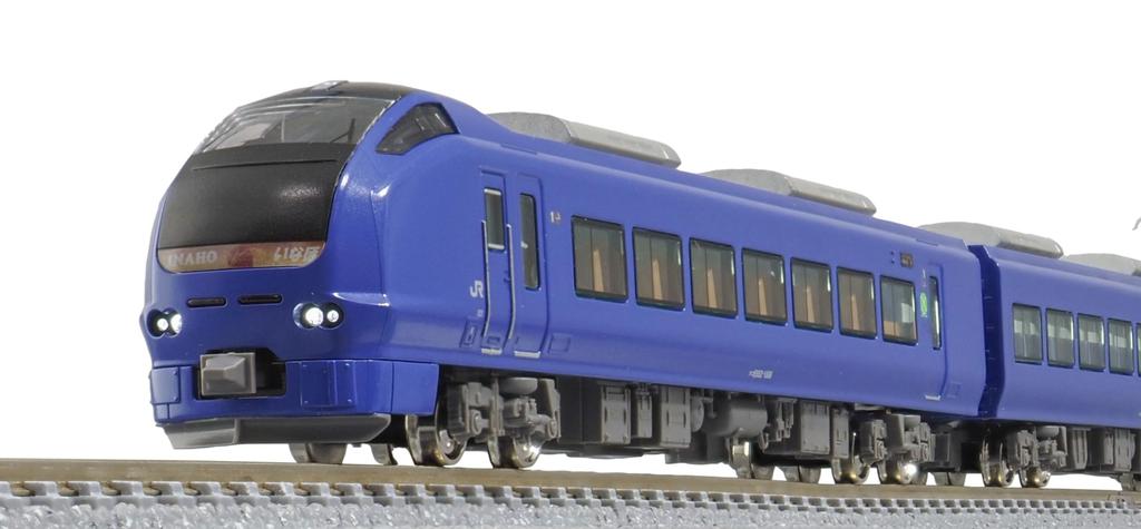 Greenmax N Gauge E653 Series 1000 Inaho Lazuli after air conditioner cover set with motor 31762 Model Railway Train (Lapis Blue, replacement) 7-car