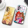 Girl-For X-Winx Clubs Phone Case For Samsung S25,S24,S21,S22,S23,S30,Ultra,S20,Plus,Fe,Soft Silicone Black Cover
