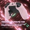 PlayVital Stellar Mecha Silicone Protective Cover for Xbox Elite Series Grip Protector with 2 Thumb Grip Caps and Mechanical Pink 2, Non-Slip