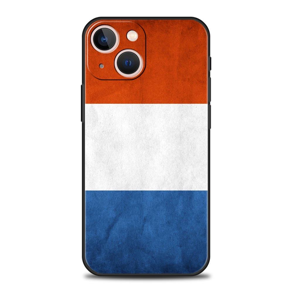 Чехол для телефона iPhone 17 16e 15 14 13 12 11 Pro Max SE 7 8 Plus Оболочка iPhone 16 Мягкий ТПУ Чехол Флаг Нидерландов