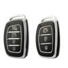 3 4 Button TPU Car Smart Key Case Cover for Hyundai Tucson Santa Fe Rena Sonata Elantra Creta Ix35 Ix45 I10 I30 I40 Accessories
