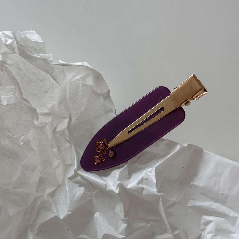 2/3/4/6 шт. ацетатные заколки для волос в Корейском стиле, золотисто-белые блестящие заколки для волос, головные уборы для девочек и женщин, аксессуары для волос