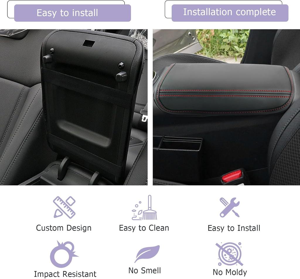 Для Hyundai Tucson 2025 2025 2025 Защитная накладка на подлокотник из кожи для центральной консоли, аксессуары для интерьера автомобиля