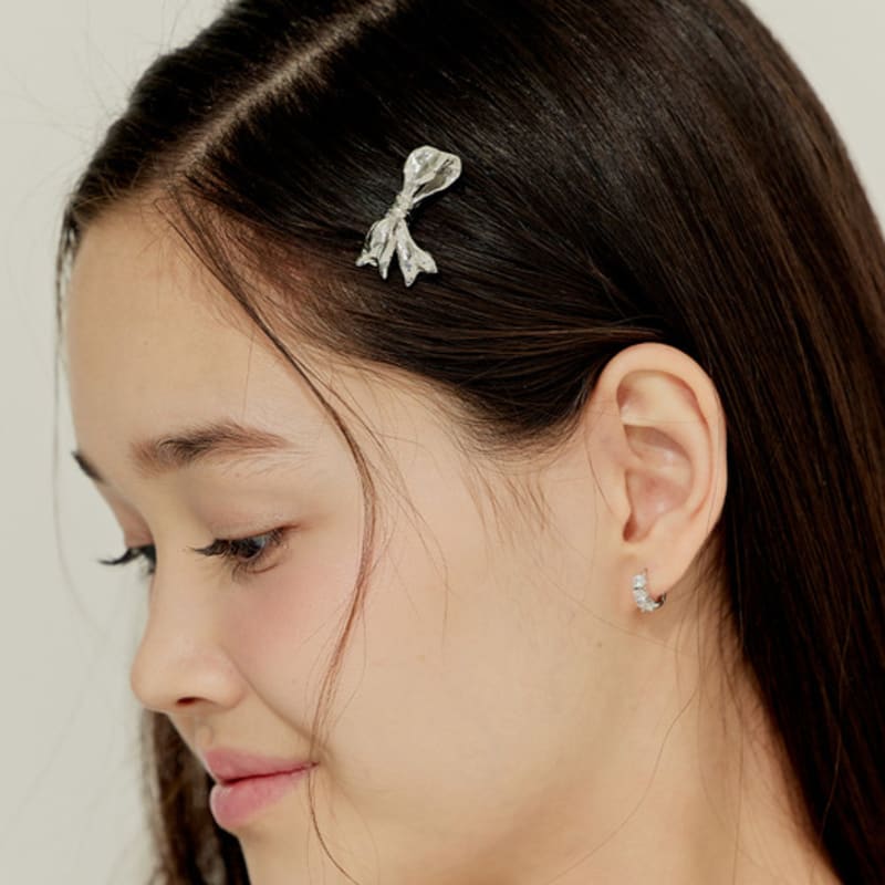murmur Metal ribbon hair pin set