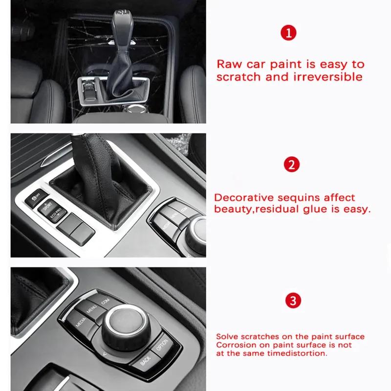 Car Styling Invisible Center Console Dashboard TPU Interior Transparent Protective Film for Mini Countryman F60 2017 Accessories