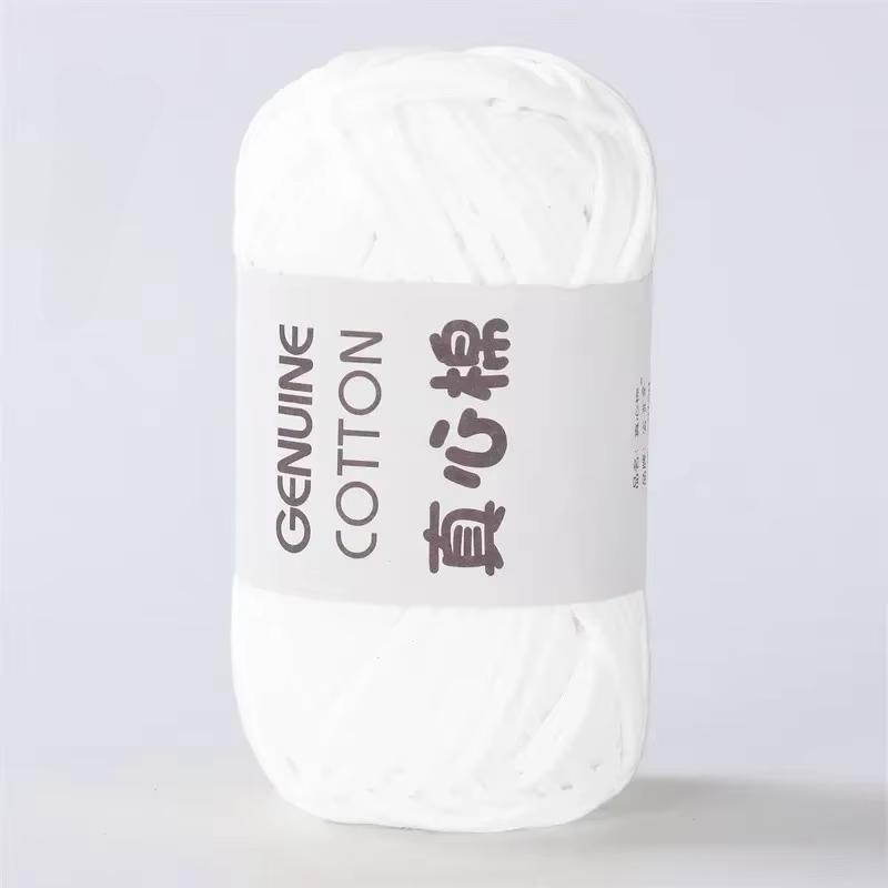 Толстая хлопковая пряжа 50 г Высококачественная хлопковая пряжа для ручного вязания, материалы для вязания сумочек и шапок