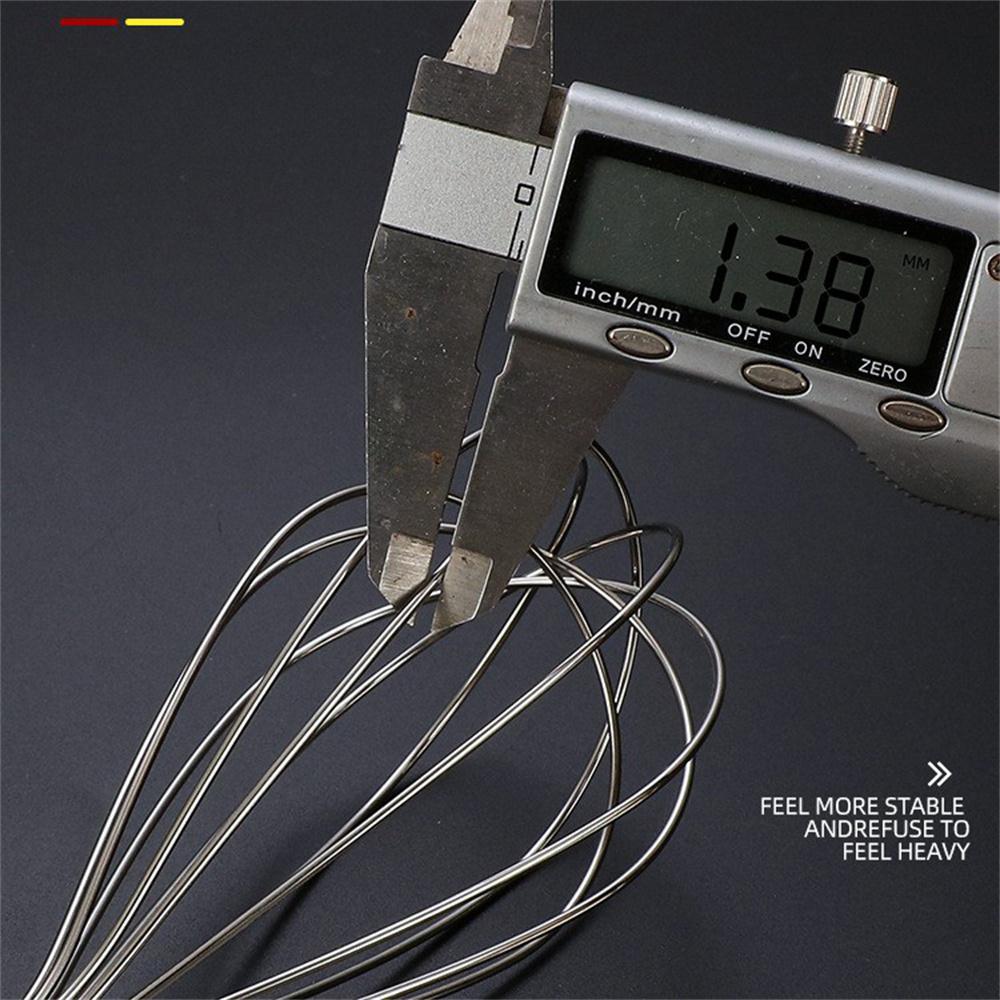 Полуавтоматический венчик для яиц из нержавеющей стали 304, ручной венчик-блендер