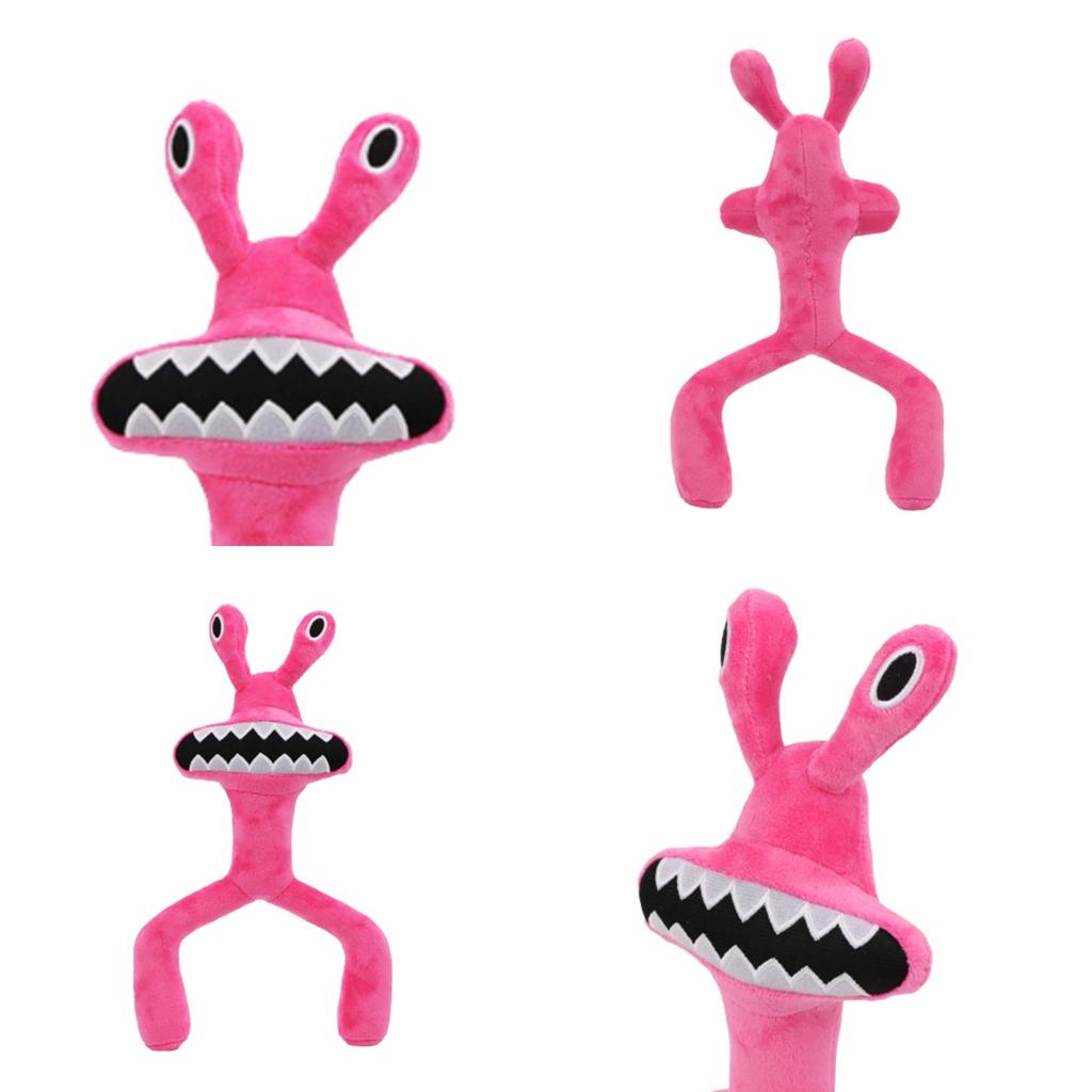 Roblox Радужные друзья Розовая лягушка Плюшевая игрушка Мягкая и приятная на ощупь Набивная кукла для детей и младенцев