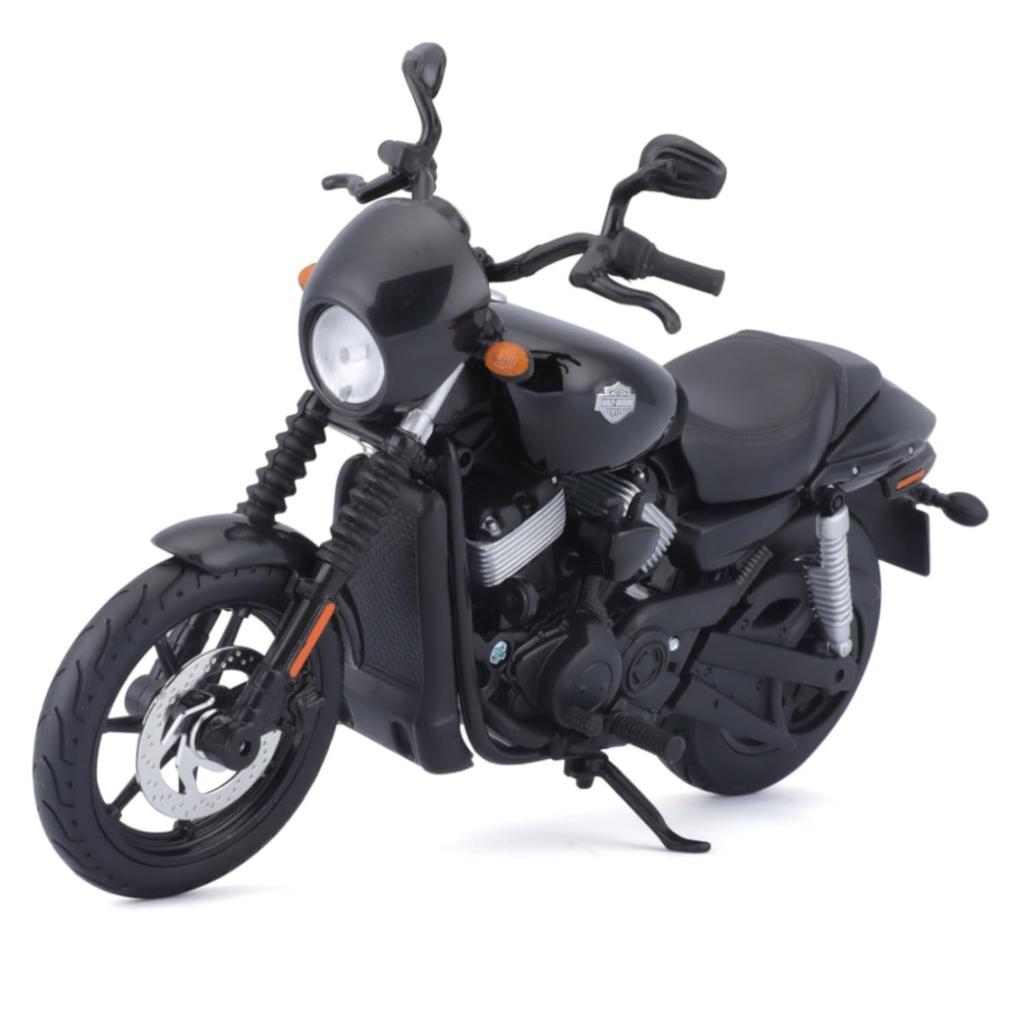 Maisto Масштаб 1/12 Harley-Davidson 2015 Street 750 Черный / Литая Модель Мотоцикла (Собранная модель) 32333 [Параллельный импорт]