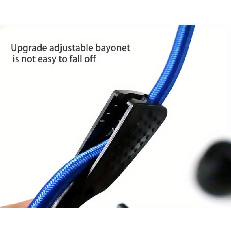 1 шт. банджи-шнуры с крючками, регулируемый натяжной ремень, эластичный ремень