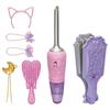 Takara Tomy Plastic Licca-chan Doll Rainbow Curl Licca-chan Dress-up Play Toy for Girls Ages 3 and Up