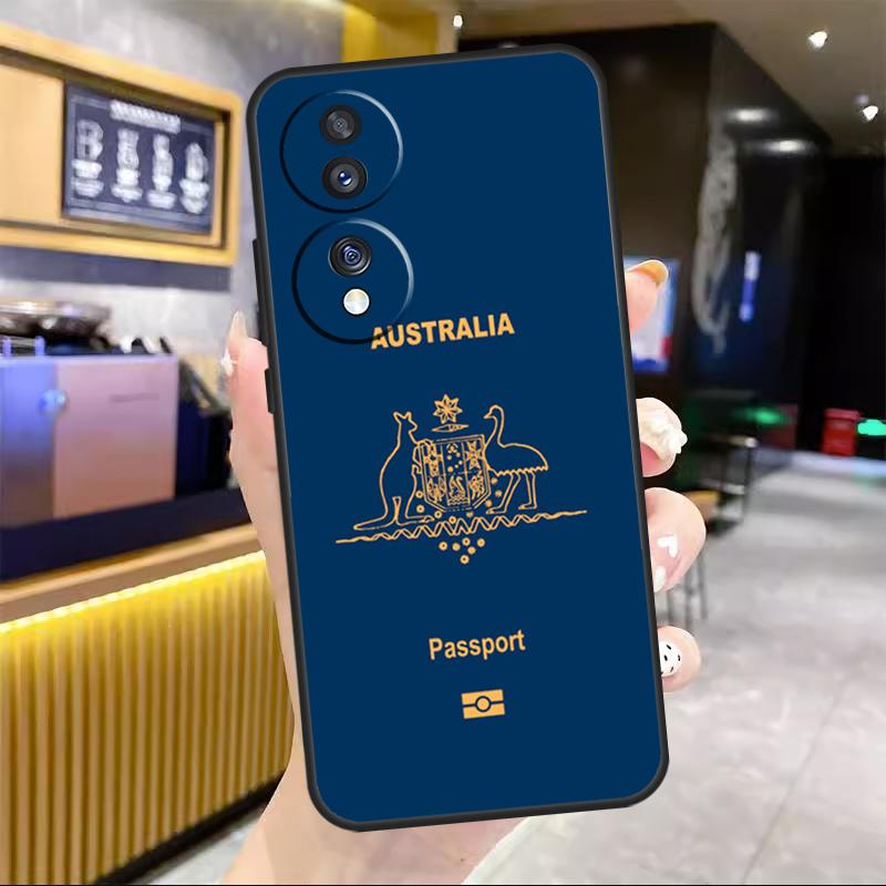 Чехол с флагом Австралии для Honor Magic 8 7 6 Pro Для Honor 200 400 50 70 90 Lite X8c X8b X9a X9b X9c X9d Win RT