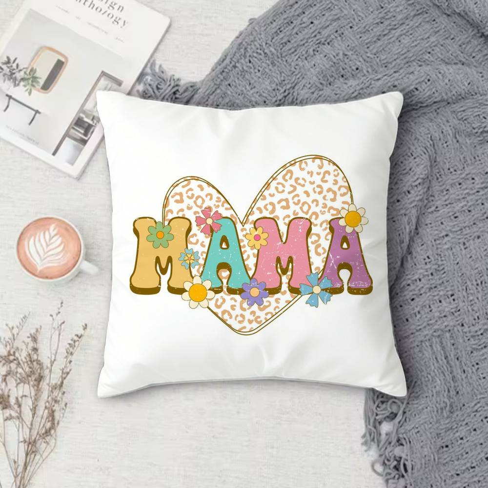 Girl Power Double-Sided Printed Square Pillow Cover Decorative Cushion Cover For Sofa Bedroom Bedside