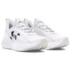 Under Armour HOVR Mega 2 MVMNT White Midnight Navy Unisex Sneakers 3026629-107