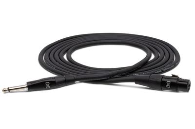 Hosa HMIC-025HZ 7,6 м XLR (розетка) на моно-джек Микрофонный кабель