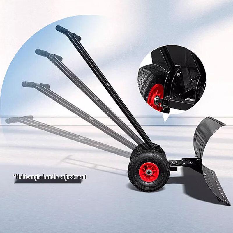 Multi-Functional Hand-Push Snow Shovel