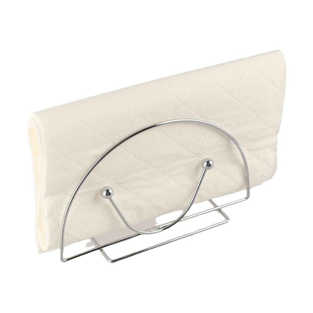 Fanshaped Napkin Clip Rack Box Creative Napkin Storage Case Durable Table Napkin Holder Restaurant