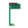 NFHK NVME 22x30mm To 22x80mm Angled Expansion SSD Upgrade Adapter Compatible with ROG Ally Gaming M-Key