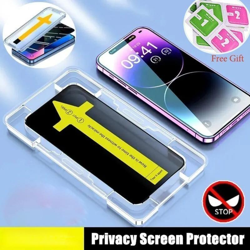 Compatible For iPhone 11 XR 17 16 15 13 14 12 Pro Max 7 8 Plus X Xs Max Tempered Glass Screen Protector Phone Glass Protector KK01 Cellphone