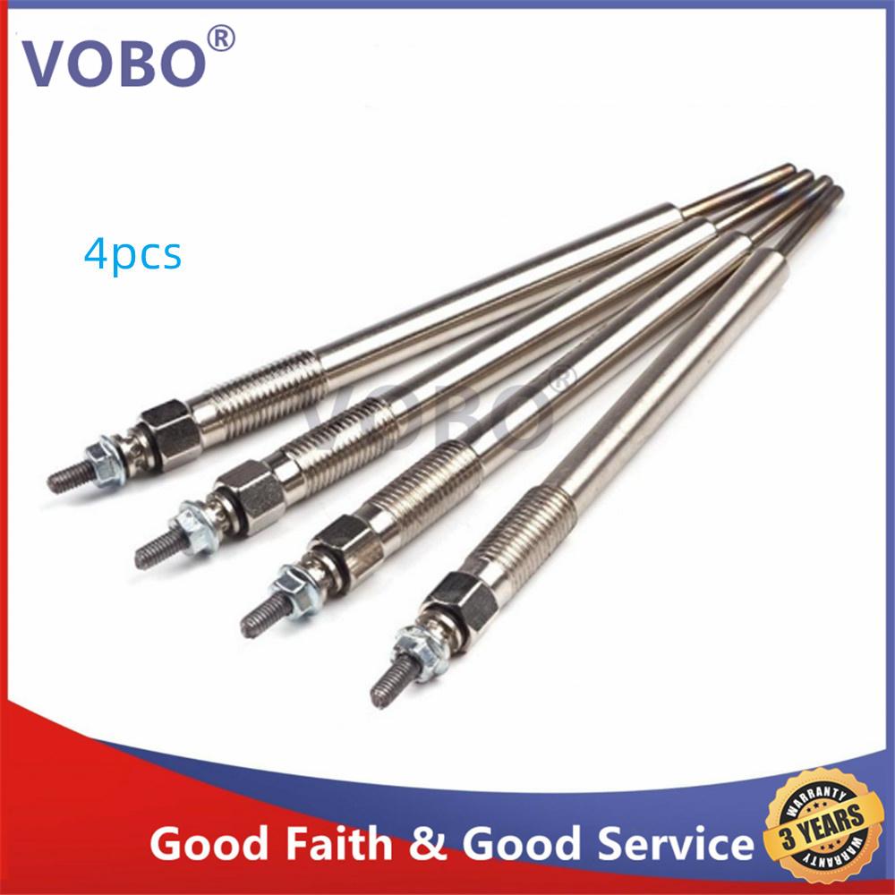 4PCS Glow Plug Assy for Toyota COROLLA VERSO AURIS AVENSIS 1ADFTV 2ADFTV Engine AUR10L ADE150L ADT250L 2.2D 2.0D 19850-0R010 New