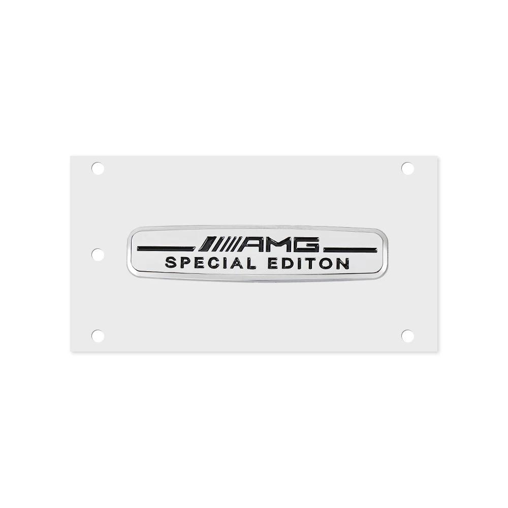 GLC GLB 1pc ABS Plastic Emblem Letters Sticker Car Rear Trunk Body Badge Decal For Benz AMG A B C E G CLA C63 C63S E53 W176 Aut