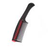 Салонная расческа Стильная анти-узлообразующая пластиковая женская расческа для волос для дома