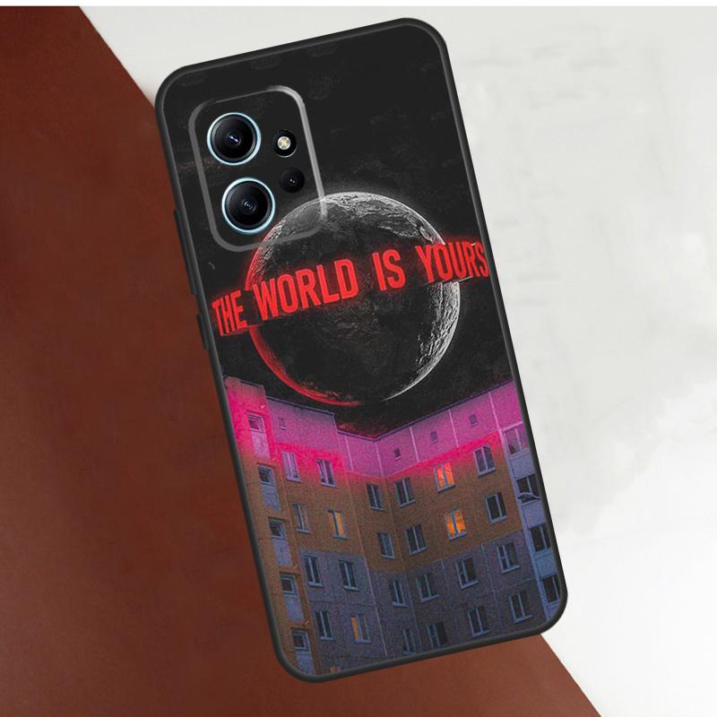 Scarface The World Is Yours Case For Xiaomi Redmi Note 11 10 8 9 12 Pro 9S 10S 11S 12S Redmi 12 9A 9C 10A 10C 12C Cover