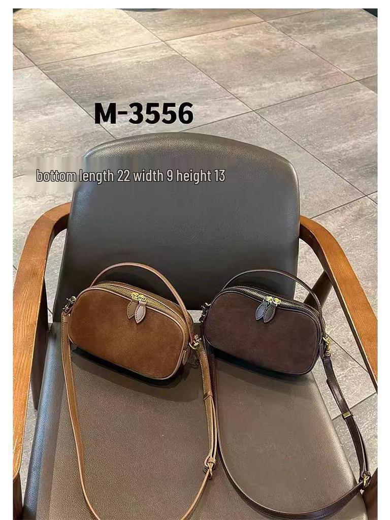 2024 Классическая Сумка-Боулинг из Натуральной Кожи: Универсальная сумка кроссбоди и на плечо для женщин