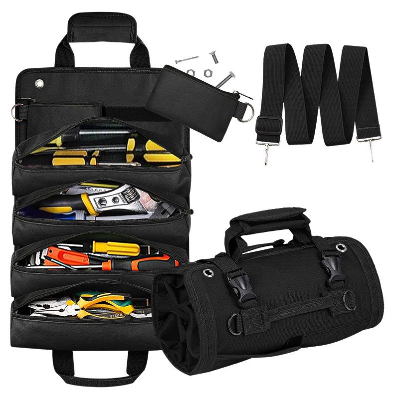 Multifunction Portable Hardware Tool Organizer Waterproof Storage Bags for Car Suspension Tools Hardware Storage Electrician Bag