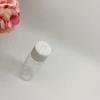 Transparent 30ml Refillable Bottles Flip Top Containers Round Plastic Bottle 1oz Dispensing Bottle