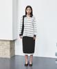 SIS A Over Stripe Polo Shirt [White]
