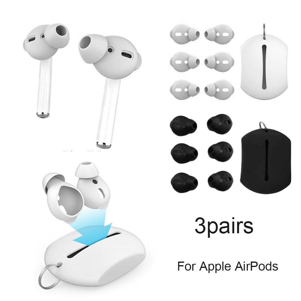Headset Storage Pouch Protective Caps Earphone Replacement Silicone Earbuds Cover Earplug Protector