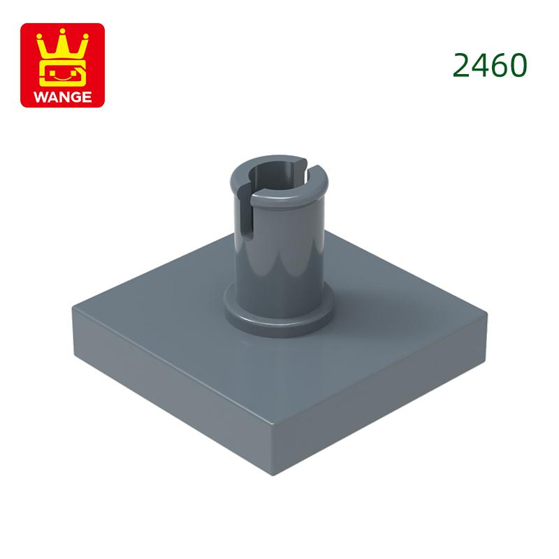 Нетоксичный 169 шт./Лот 2460 Плитка Модифицированная 2x2 с Штифтом Строительный Блок Аксессуары Moc Совместимые с Кирпичами Детские Игрушки Подарочная Коробка