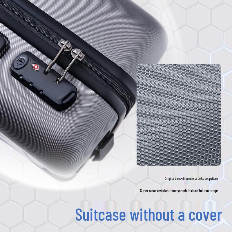 90FUN Danube Grey Hardside Luggage