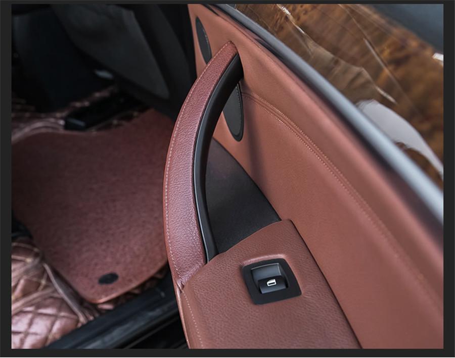 Бежевые правые внутренние ручки дверей автомобиля Внутренняя ручка дверной панели Накладка-накладка для BMW E70 X5 51416969402