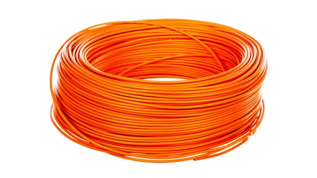 Installation cable H05V-K 0.75 orange 29110 /100m/